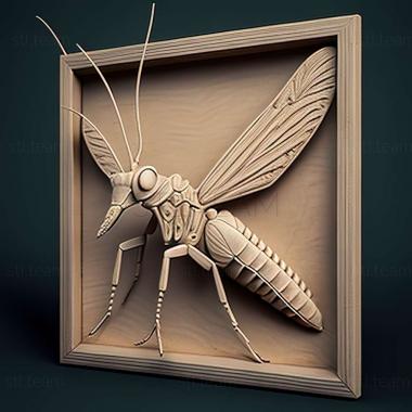 3D модель Ichneumon melanosomops (STL)